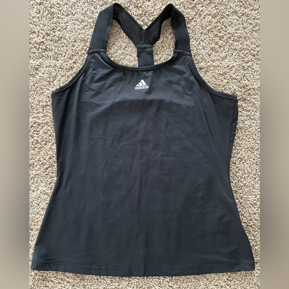 Black Adidas Tennis Top